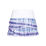 Illusion Pleated Scallop Skirt Women