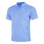 V&ecirc;tements de tennis Nike Nike Dri-Fit Victory Court Solid Polo Hommes - bleu clair, blanc
