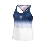 V&ecirc;tements BIDI BADU BIDI BADU Crew Gradiant D&eacute;bardeur Tank Top Filles-Bleu Fonc&eacute;,Blanc