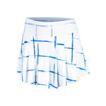 Vêtements Lucky in Love Lucky in Love Shibori Plaid 13.5in Jupe Femmes-Blanc,Bleu
