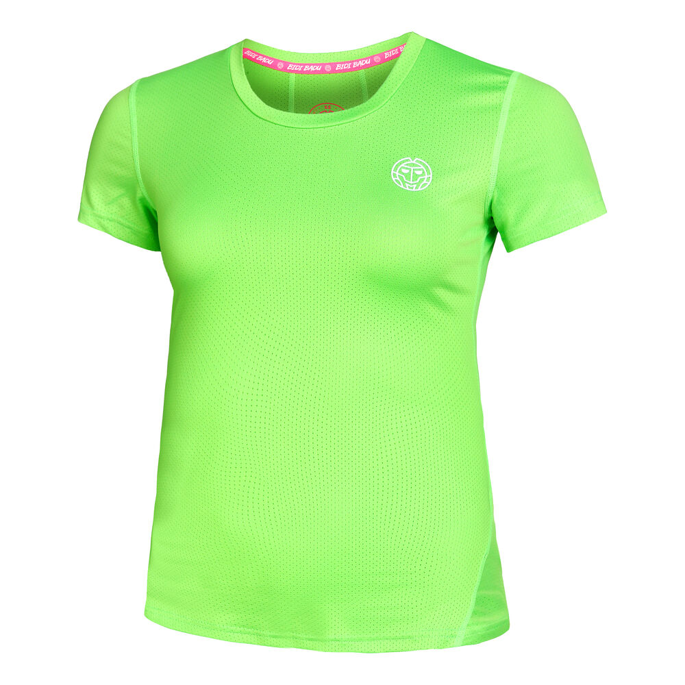 Eve Tech Roundneck T-shirt Femmes - Vert Fluo