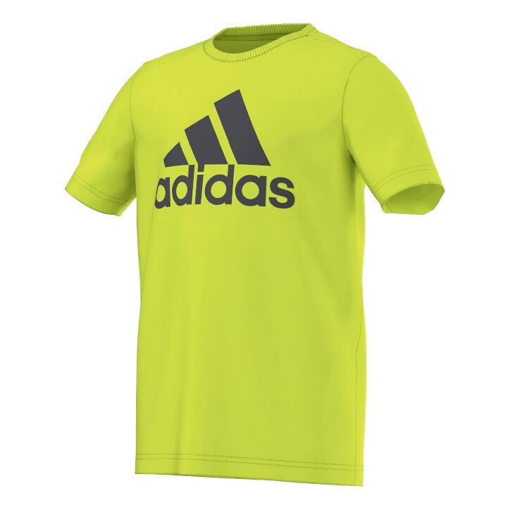Essentials Logo T shirt Garcons Jaunes Fluo