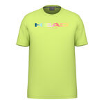 Vêtements HEAD HEAD Rainbow T-shirt Hommes-Jaune Lemon