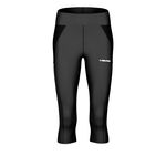 V&ecirc;tements HEAD HEAD Tech 3/4 Collant Tight Femmes-Noir