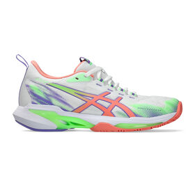 Image de SONICSMASH FF Chaussures padel Femmes-blanc, vert fluo