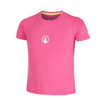 V&ecirc;tements de tennis Quiet Please Quiet Please Retriever T-shirt Filles-pink