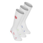 Vêtements BIDI BADU BIDI BADU Crispy White Crew Move Chaussettes De Tennis-Blanc