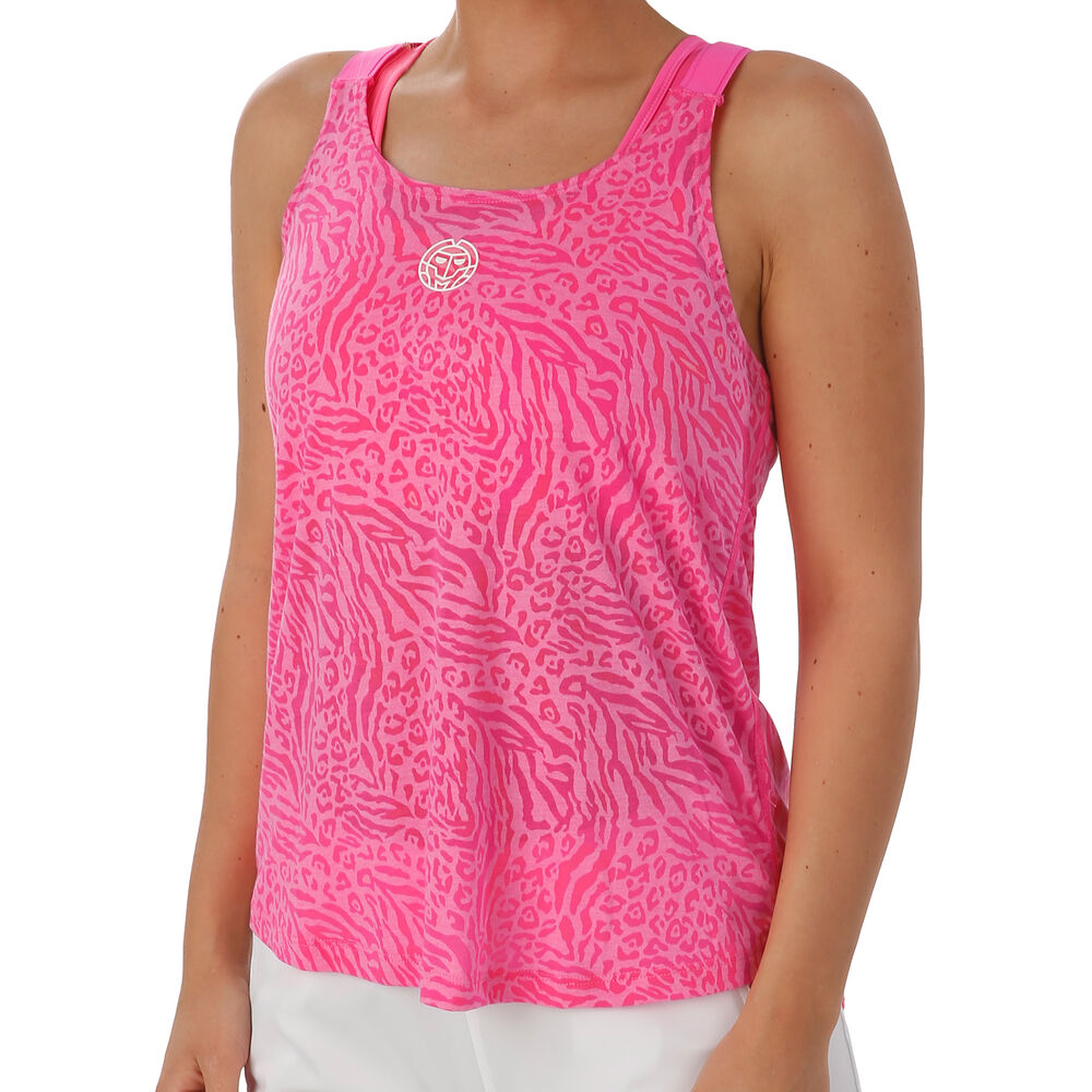 Maila Bournout Tech Débardeur Tank Top Femmes - Pink , Blanc