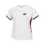 V&ecirc;tements Lotto Lotto Squadra III T-shirt Filles-Blanc