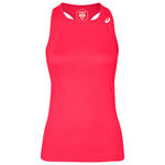 Vêtements ASICS ASICS Club Débardeur Tank Top Femmes-Corail,Blanc