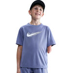 Vêtements Nike Nike Dri-Fit Multi T-shirt Enfants-Bleu Gris
