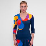 Vêtements De Tennis BIDI BADU Twiggy V-Neck Longsleeve
