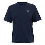 Vêtements Tecnifibre Tecnifibre Graphic T-shirt Femmes - bleu foncé, 