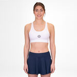 V&ecirc;tements BIDI BADU BIDI BADU Crew Medium Support Soutien-gorge Sport Femmes-Blanc