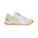 Chaussures de padel ASICS ASICS Gel-Dedicate 8 Chaussures padel Enfants - blanc, orange