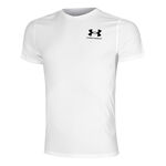 Vêtements Under Armour Under Armour Heatgear Fitted T-shirt Hommes-Blanc