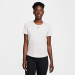 V&ecirc;tements Nike Nike One Classic Dri-Fit T-shirt Femmes-Blanc