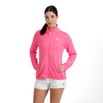 V&ecirc;tements de tennis BIDI BADU BIDI BADU Crew 2.0 Veste de surv&ecirc;tement Femmes-pink
