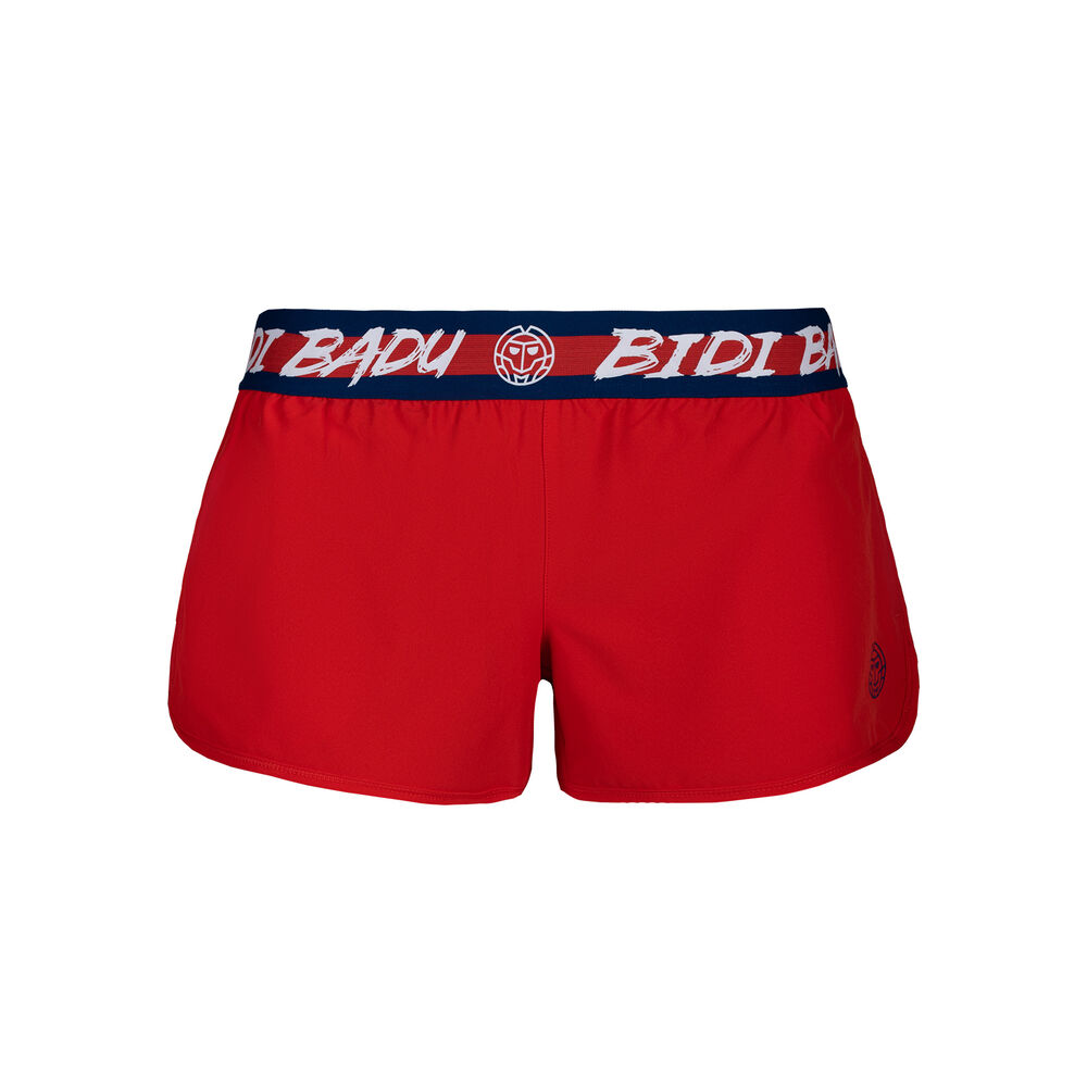 Tiida Tech 2in1 Shorts Femmes - Rouge , Bleu Foncé