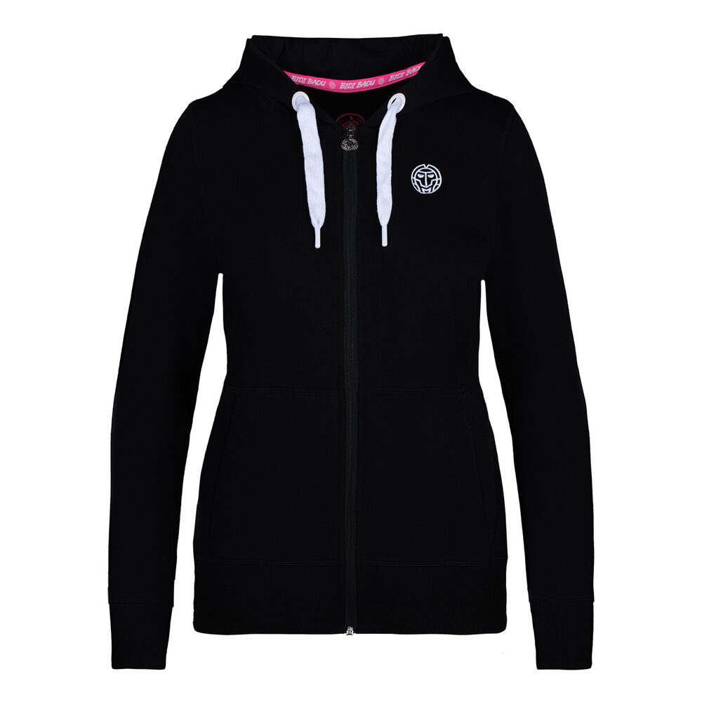 Moana Basic Veste De Survêtement Femmes - Noir , Blanc