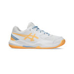Chaussures de padel ASICS ASICS Gel-Dedicate 8 Chaussures padel Enfants - blanc, orange
