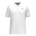 Vêtements HEAD HEAD Club 25 Tech Polo Hommes-Blanc