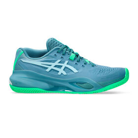 Image de GEL-RESOLUTION X PADEL Chaussures padel Hommes-bleu gris, vert fluo