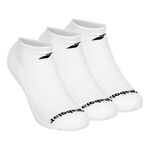 Vêtements Babolat Babolat Invisible Chaussettes de tennis Pack de 3 Unisex - blanc, noir