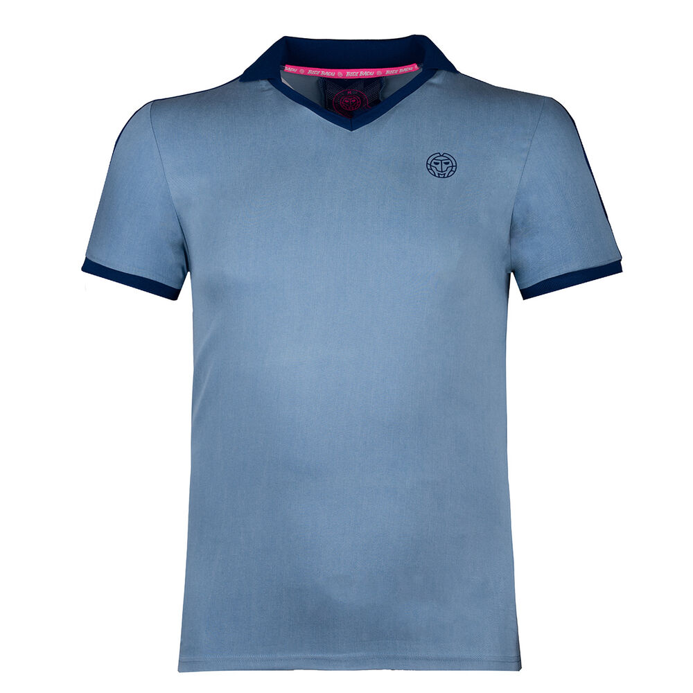 Tano Jeans Tech Polo Hommes - Bleu , Bleu Foncé