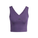 V&ecirc;tements adidas adidas Essentials Small Logo D&eacute;bardeur tank top Femmes-violet