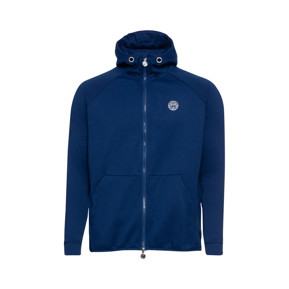 Vitor Tech Veste De Survêtement Garçons - Bleu Foncé , Blanc