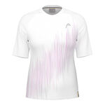 Vêtements HEAD HEAD Performance T-shirt Femmes-Blanc,Berry