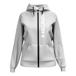 Vêtements HEAD HEAD Club Original Full Zip Gilet En Coton Femmes-Gris Clair