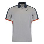 Vêtements HEAD Polo tech padel - grey