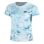 Vêtements Lotto Lotto Tech IV D2 T-shirt Femmes-Bleu Clair