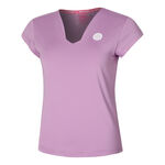 V&ecirc;tements BIDI BADU BIDI BADU Spike V-Neck T-shirt Femmes-Violet