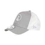 V&ecirc;tements Quiet Please Quiet Please New Era Trucker Casquette-Gris,Blanc