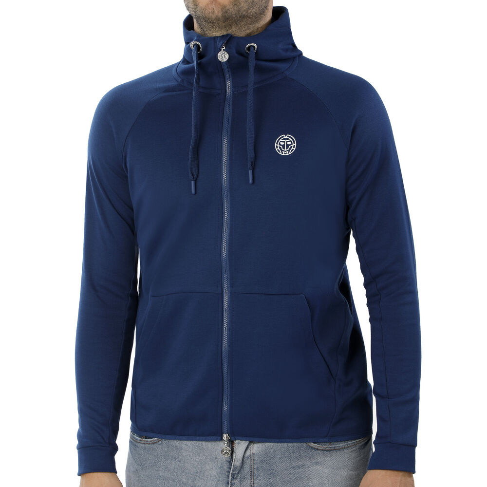 Jamol Tech Veste De Survêtement Hommes - Bleu Foncé , Blanc