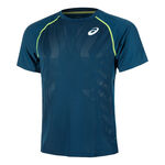Vêtements ASICS ASICS Match Actibreeze SS T-shirt Hommes-Bleu