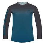 Vêtements De Tennis BIDI BADU Ventris Move Printed Longsleeve - grey/petrol