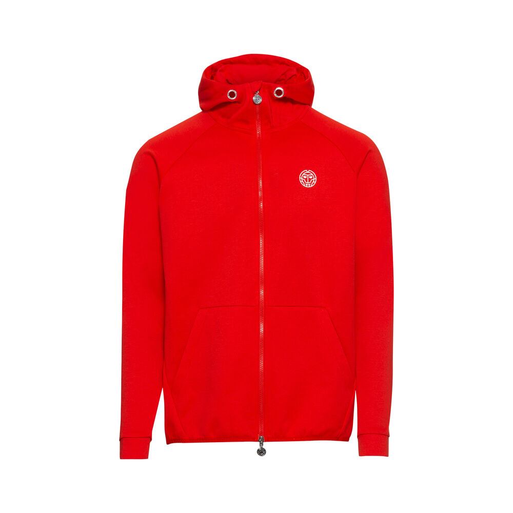 Vitor Tech Veste De Survêtement Garçons - Rouge Clair , Blanc