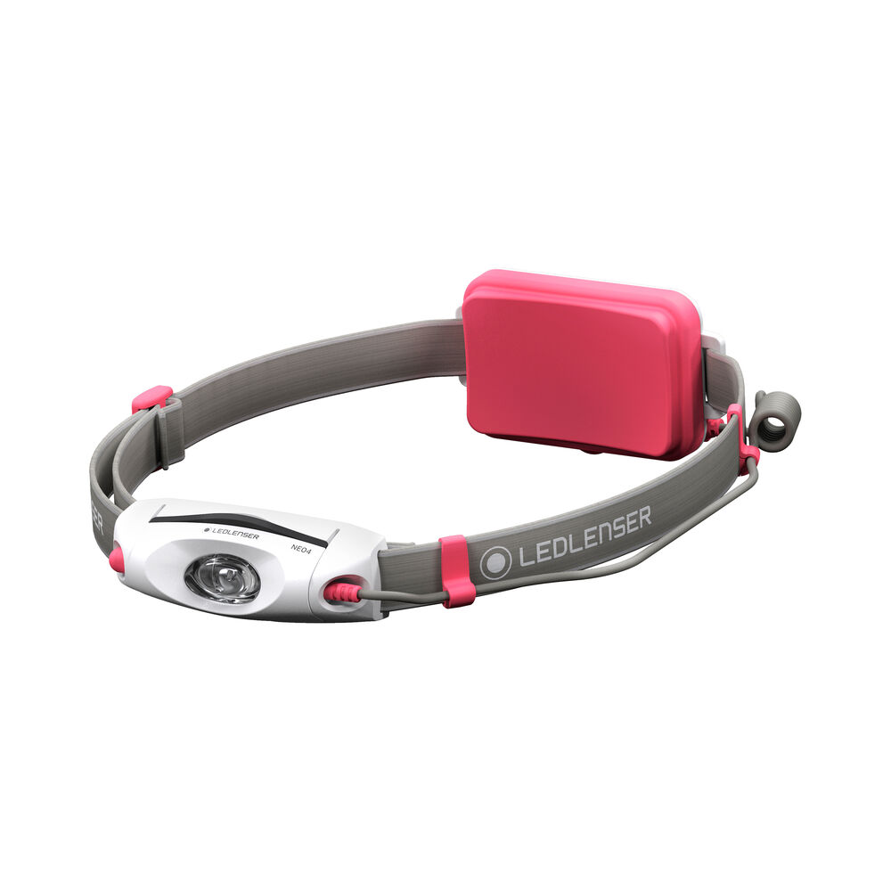 NEO4 Lampe Frontale - Gris , Pink