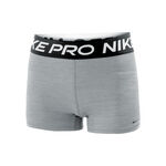 V&ecirc;tements Nike Nike Pro 3in Short Avec Poche-balles Femmes-Gris,Noir