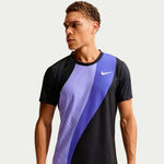 V&ecirc;tements de tennis Nike Nike Court Dri-Fit Advantage Slam T-shirt Hommes-bleu fonc&eacute;, bleu gris