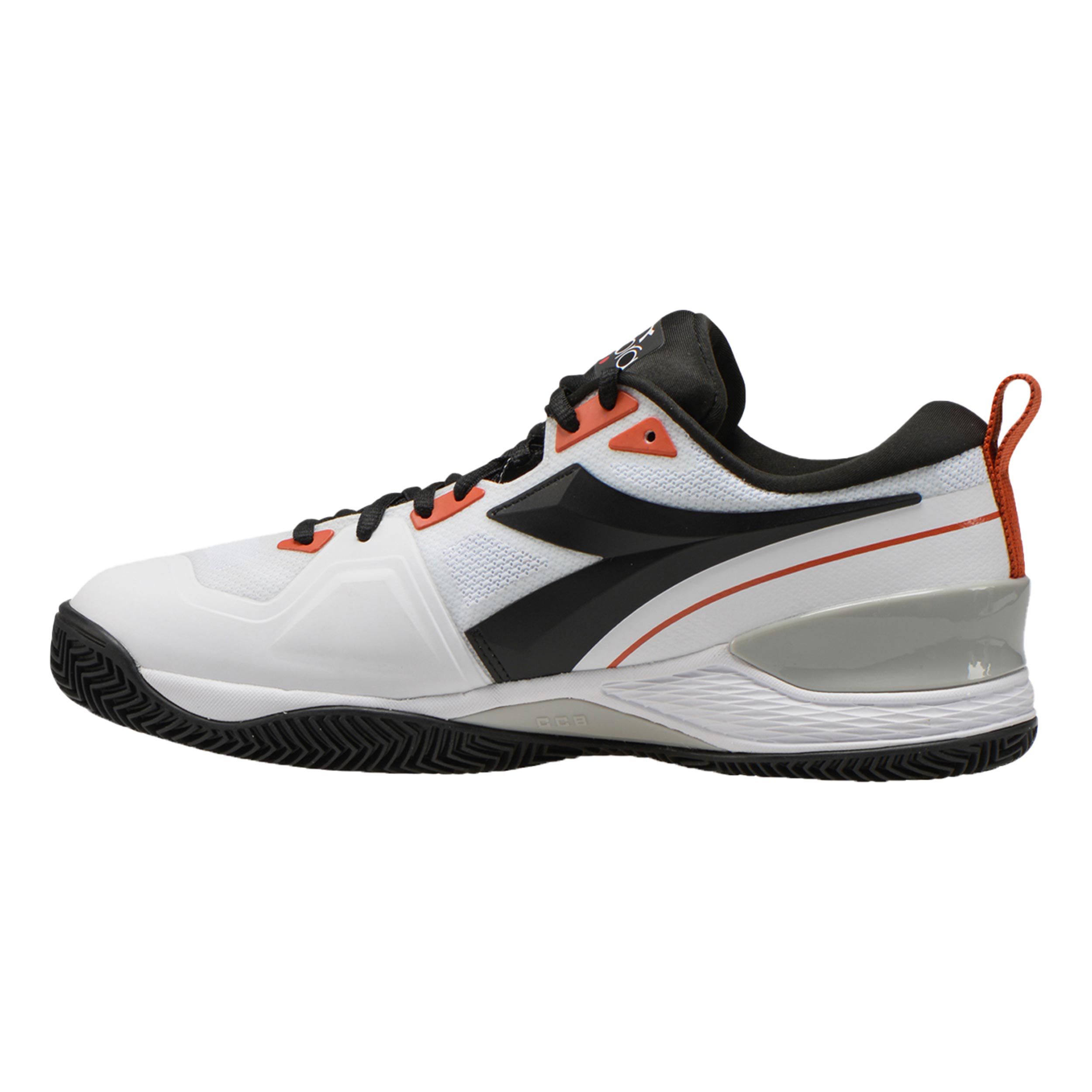 Gris Diadora Hommes Speed Blushield 2 Clay Chaussures De Tennis Chaussure Terre Battue Noir
