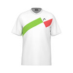 V&ecirc;tements HEAD HEAD Topspin T-shirt Gar&ccedil;ons-Rouge,Blanc