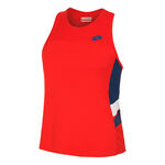 Vêtements Lotto Lotto Squadra III Débardeur Tank Top Femmes-Rouge