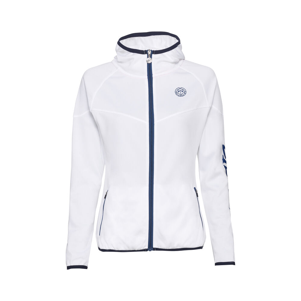 Grace Tech Veste De Survêtement Filles - Blanc , Bleu Foncé