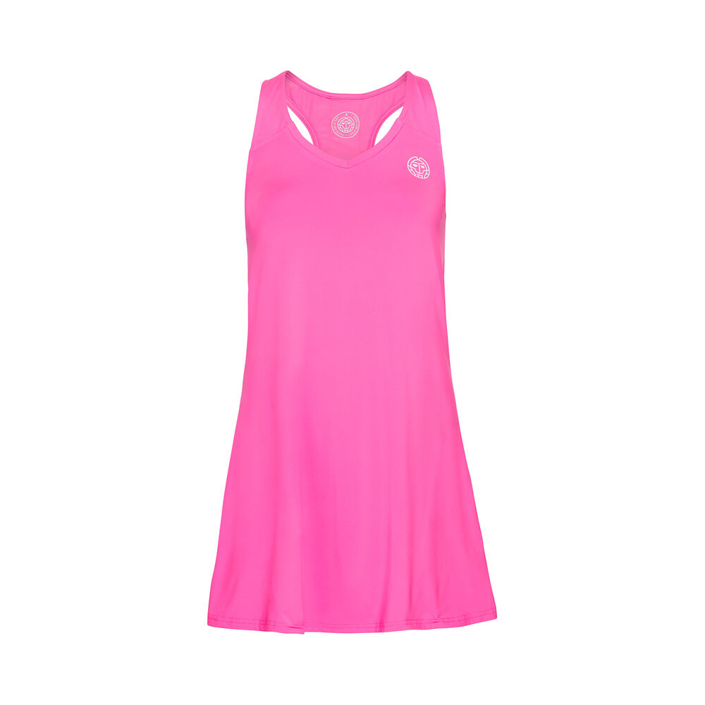 Amaka Tech Robe Filles - Pink , Blanc