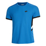 Vêtements Lotto Lotto Squadra III T-shirt Hommes-Bleu,Noir